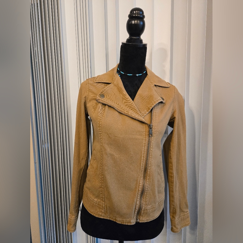 Old Navy Tan Jean Jacket for Women